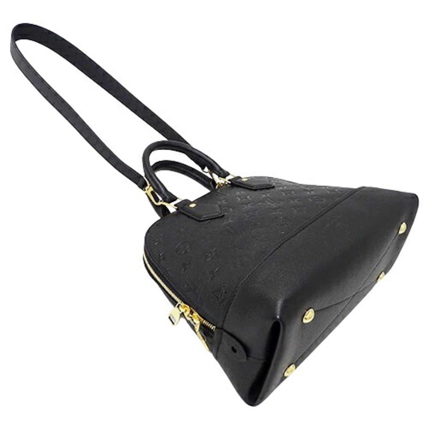 Louis Vuitton Noir Monogram Empreinte Handbag Shoulder Bag