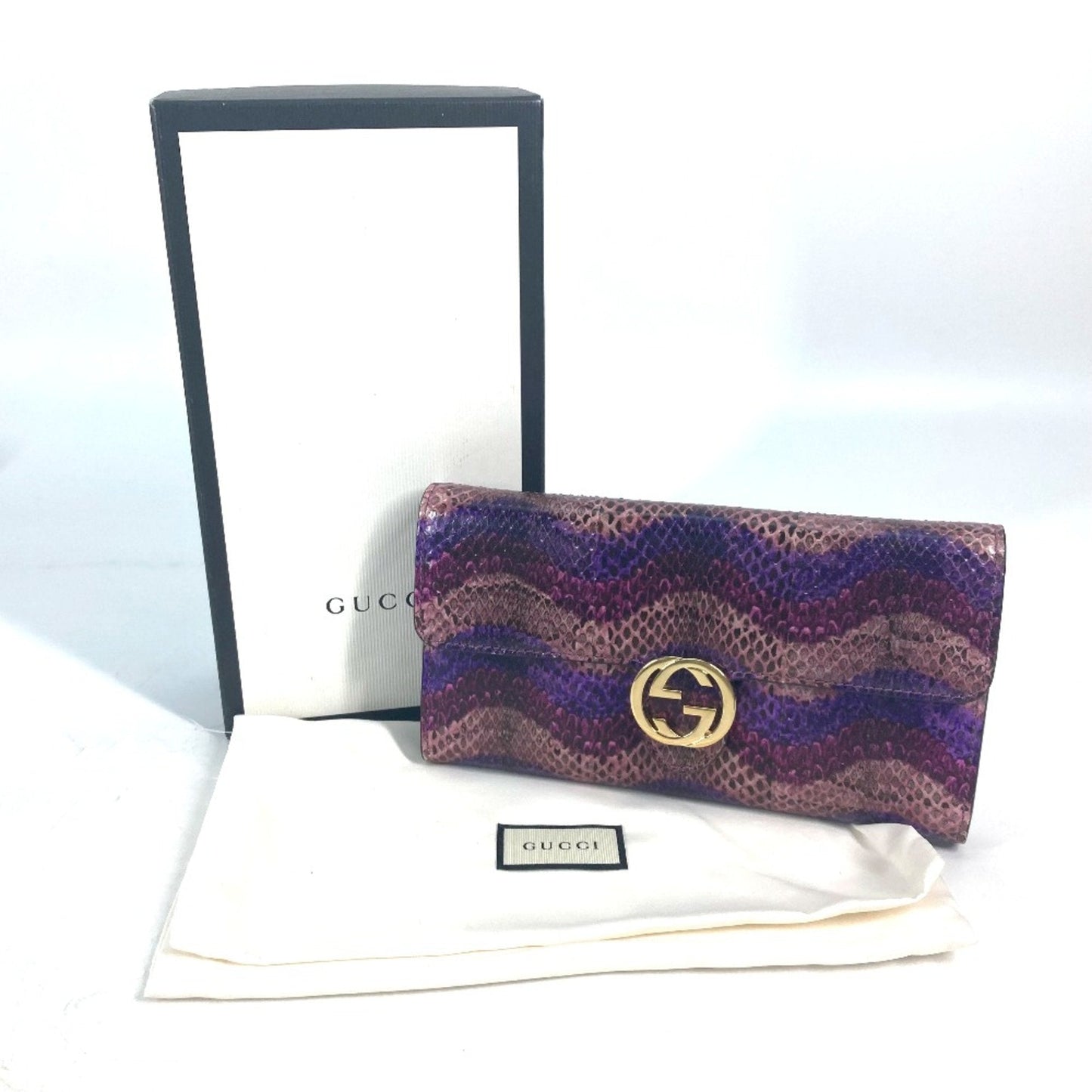 Gucci Purple Other Long Wallet (Bi-Fold)