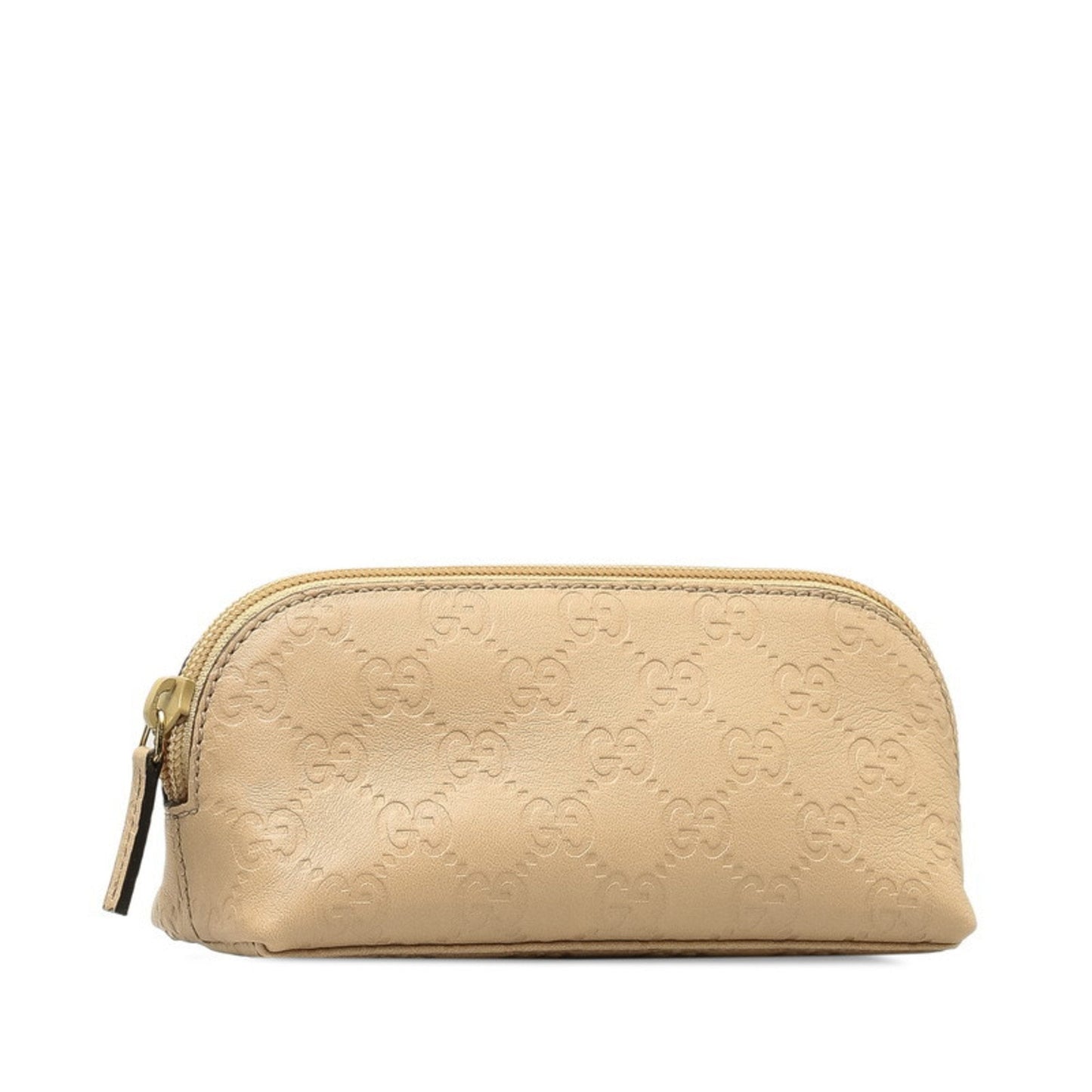 Gucci Beige Leather Pouch