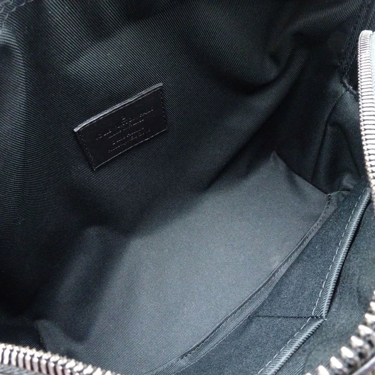 Louis Vuitton Black Brown Canvas Leather Shoulder Bag