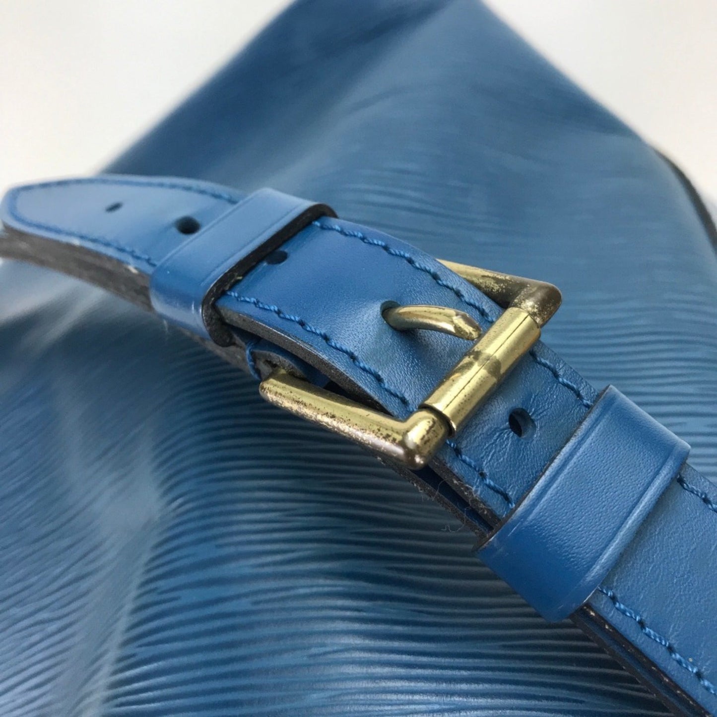 Louis Vuitton Blue Epi Leather Shoulder Bag
