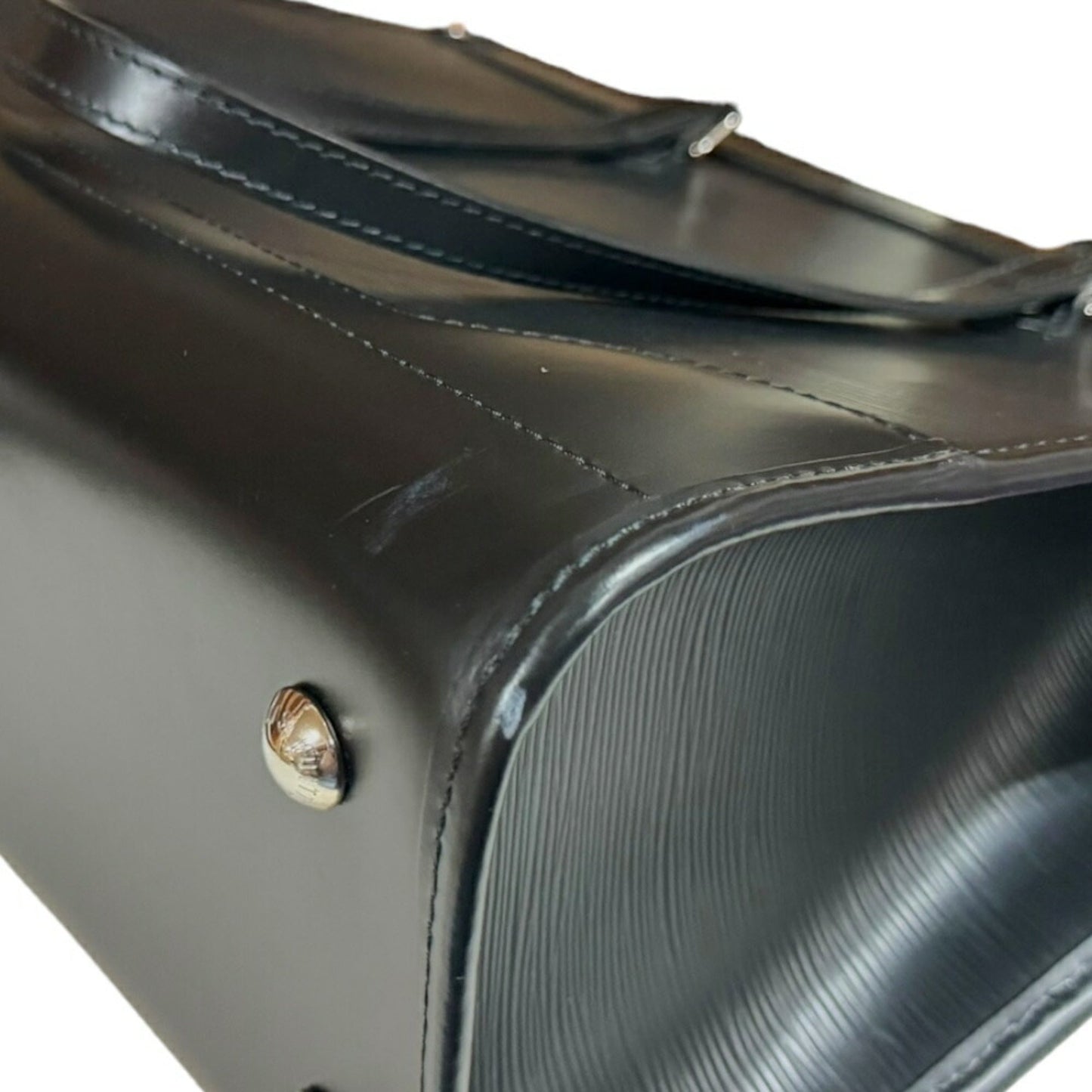 Louis Vuitton Black Epi Leather Shoulder Bag