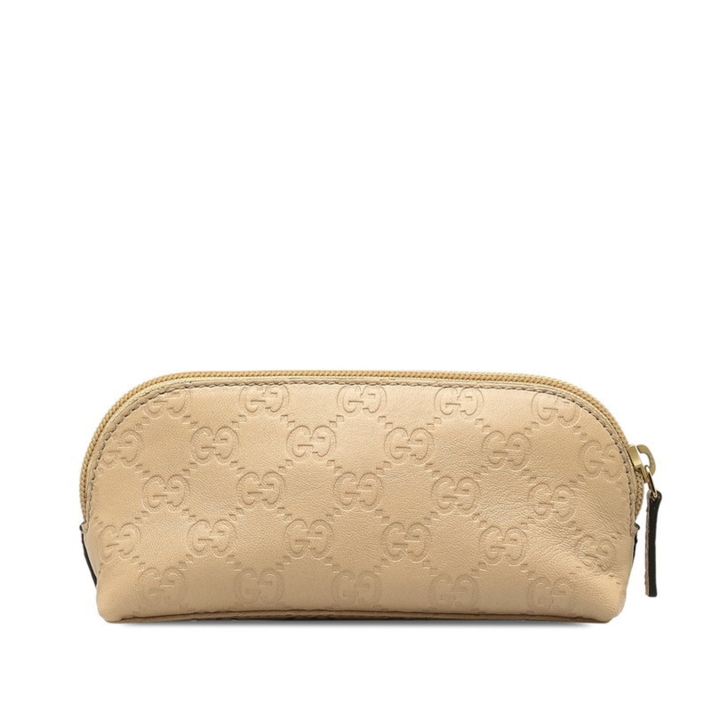 Gucci Beige Leather Pouch