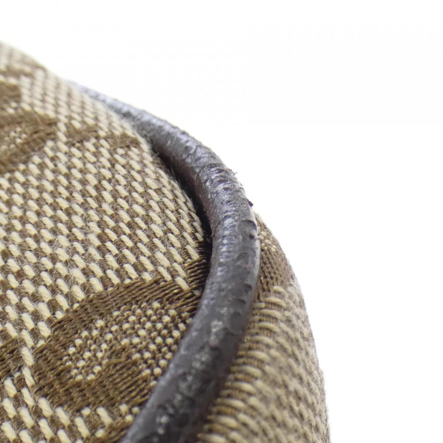 Gucci Beige Gg Canvas Boston Bag