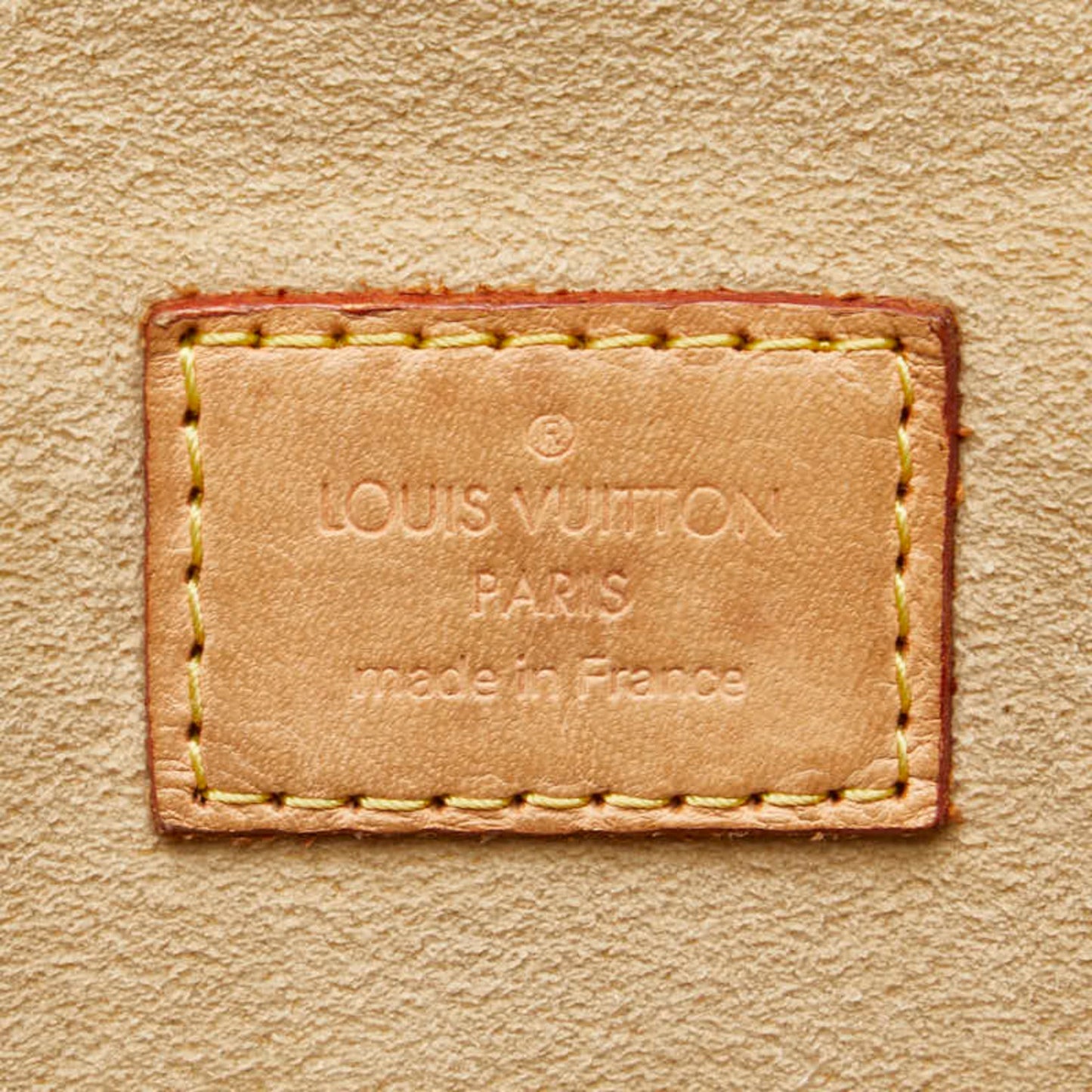 Louis Vuitton Brown Pvc Leather Handbag Shoulder Bag