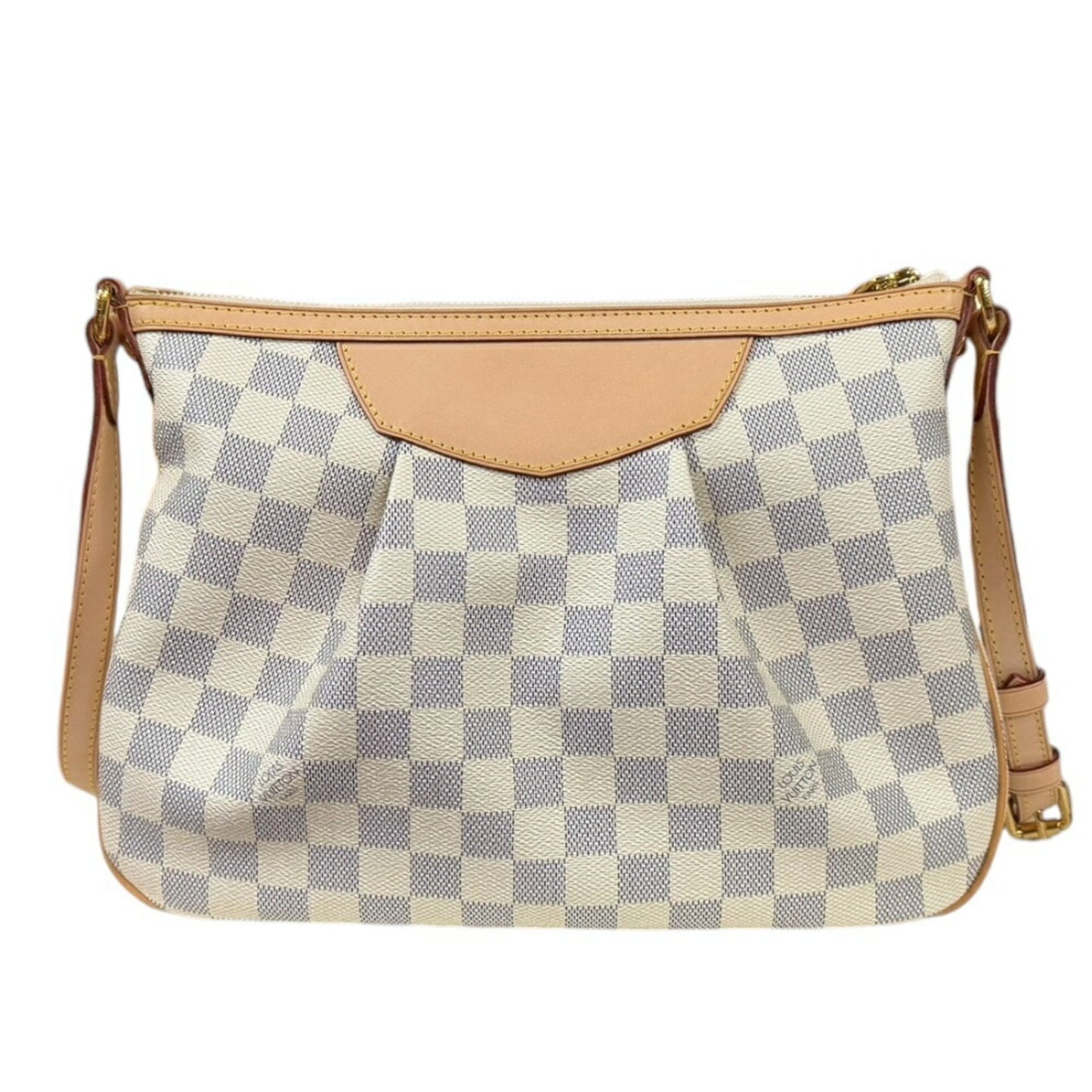 Louis Vuitton White Damier Azur Shoulder Bag