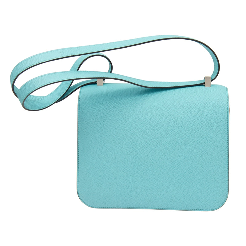 Hermes Constance iii Mini Bag Bleu Atoll