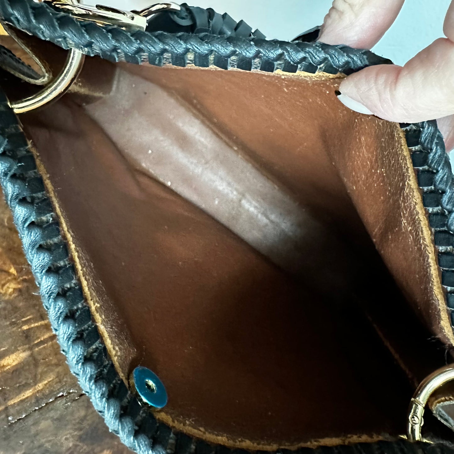 The Swan Crossbody -Orvis bags Monogram in Black