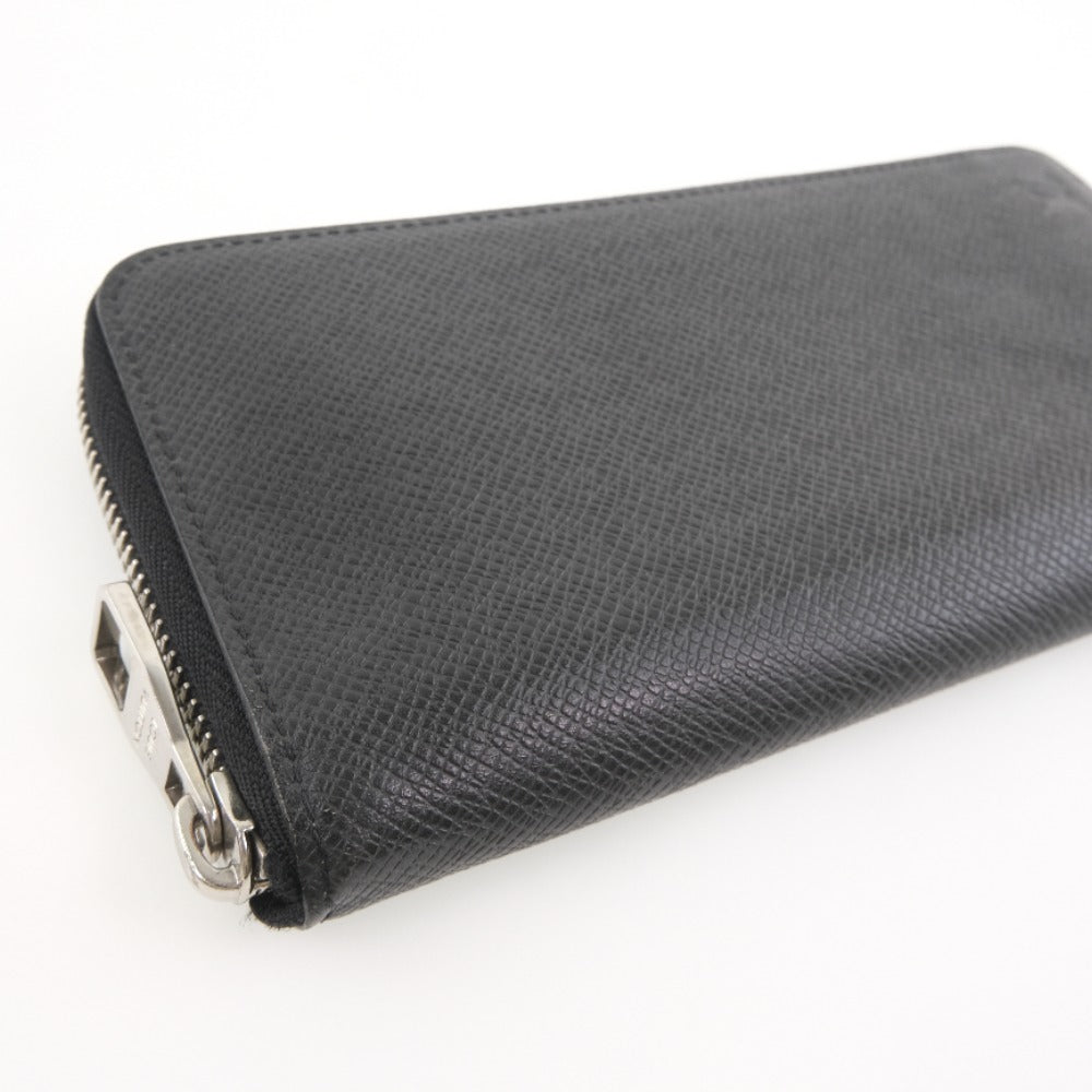 Louis Vuitton Zippy Wallet Vertical Black Leather Wallet