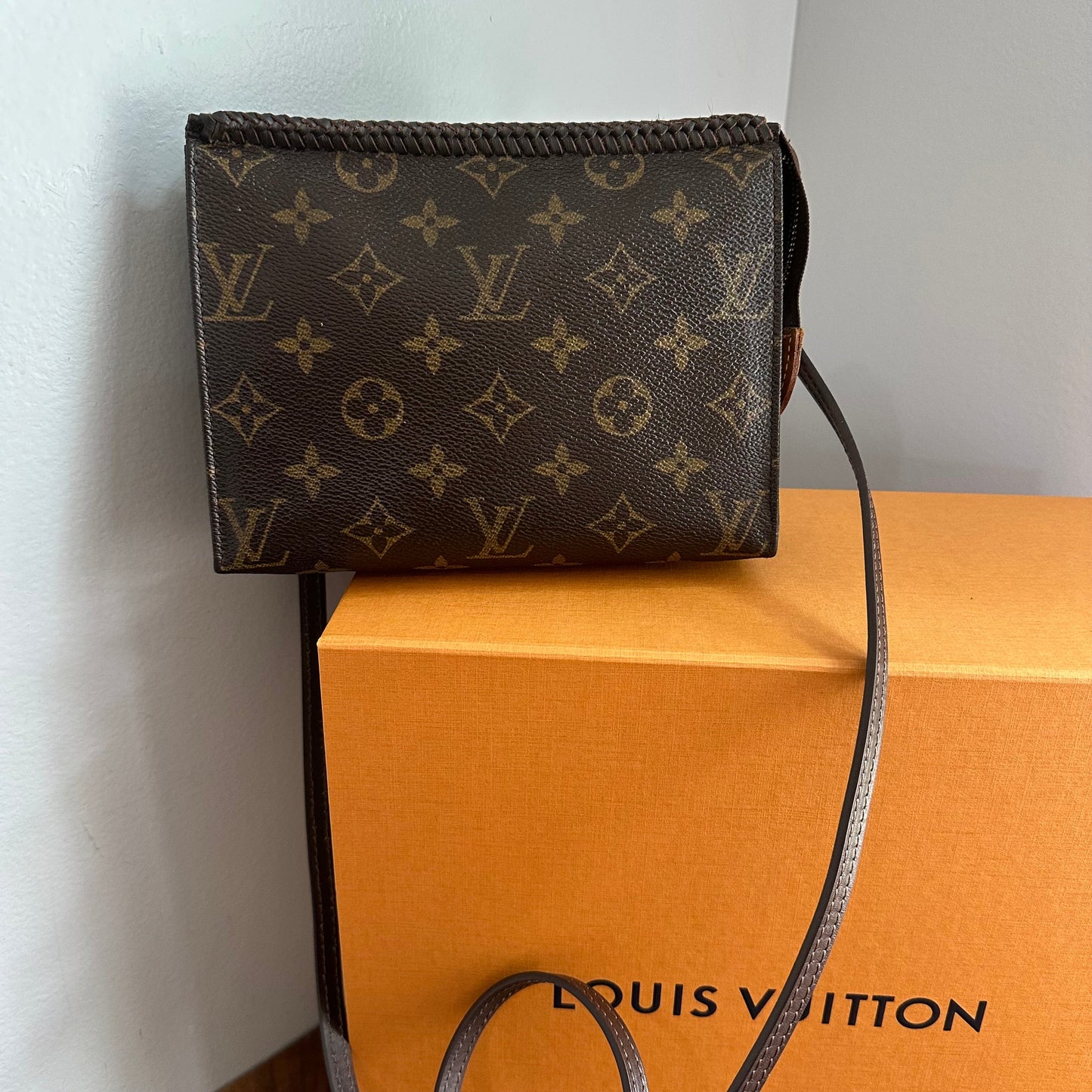 The Cygnet Crossbody -Orvis bags Monogram in Chocolate