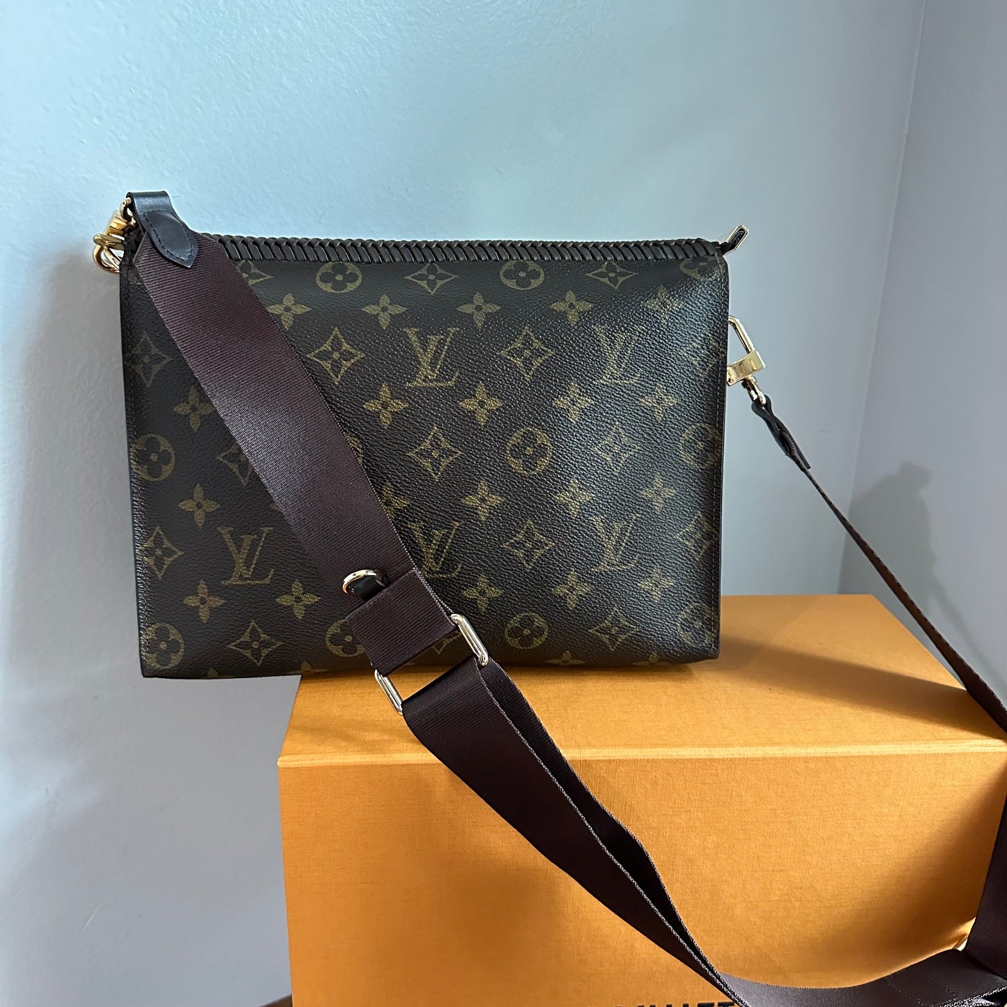 The Swan Crossbody -Orvis bags Monogram in Brown