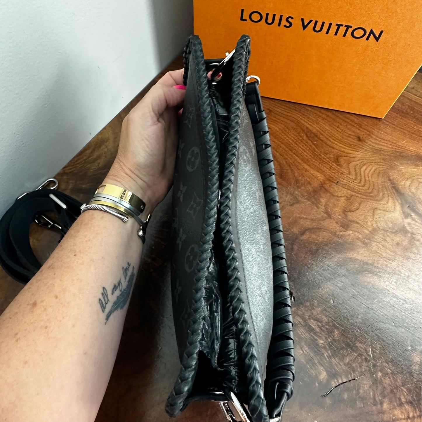 The Swan Crossbody -Orvis bags Monogram Eclipse