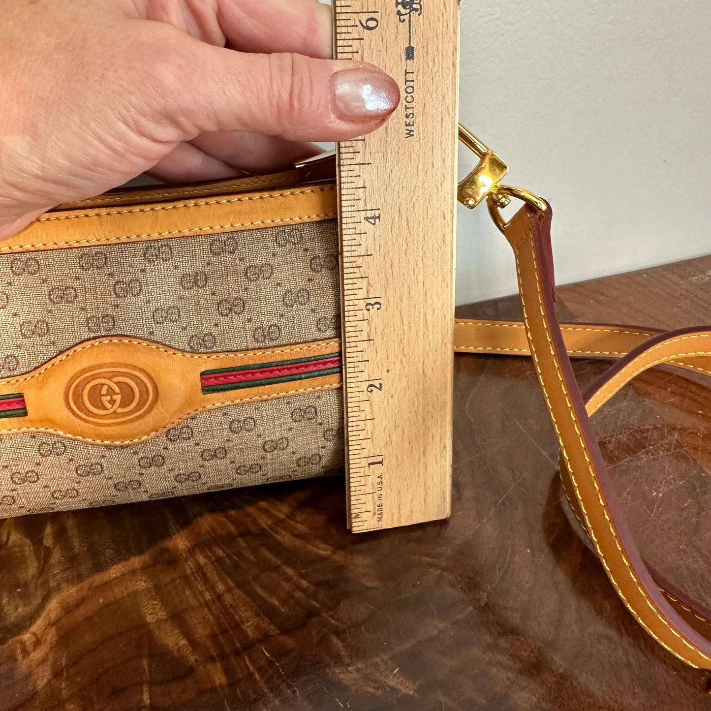 The Junco Crossbody -Orvis bags Micro GG Gucci Bag