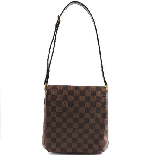 Louis Vuitton Musette Salsa Brown Canvas Shoulder Bag ()