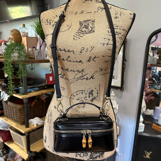 The Junco Crossbody/Clutch -Orvis bags Gucci Bamboo Cosmetic Bag in Black Leather