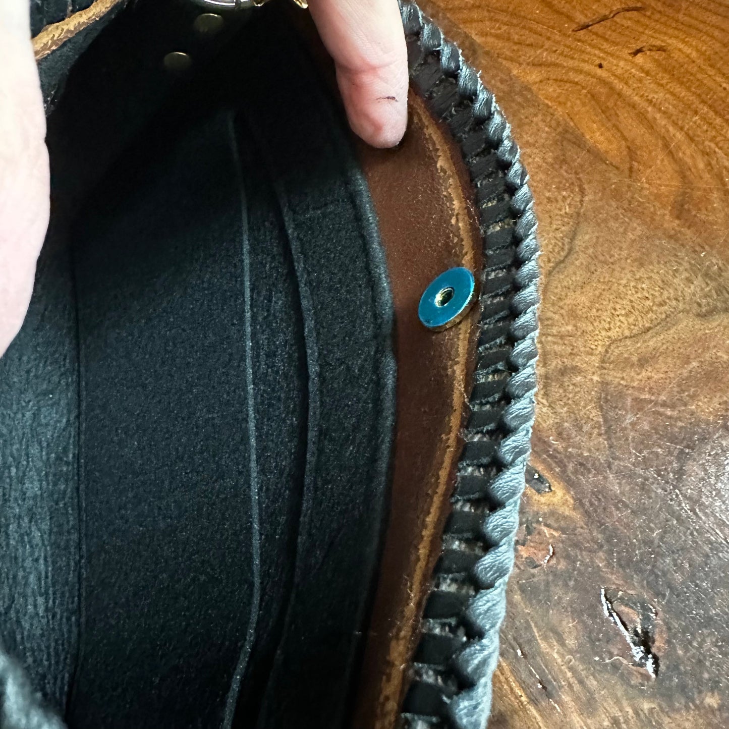 The Swan Crossbody -Orvis bags Monogram in Black