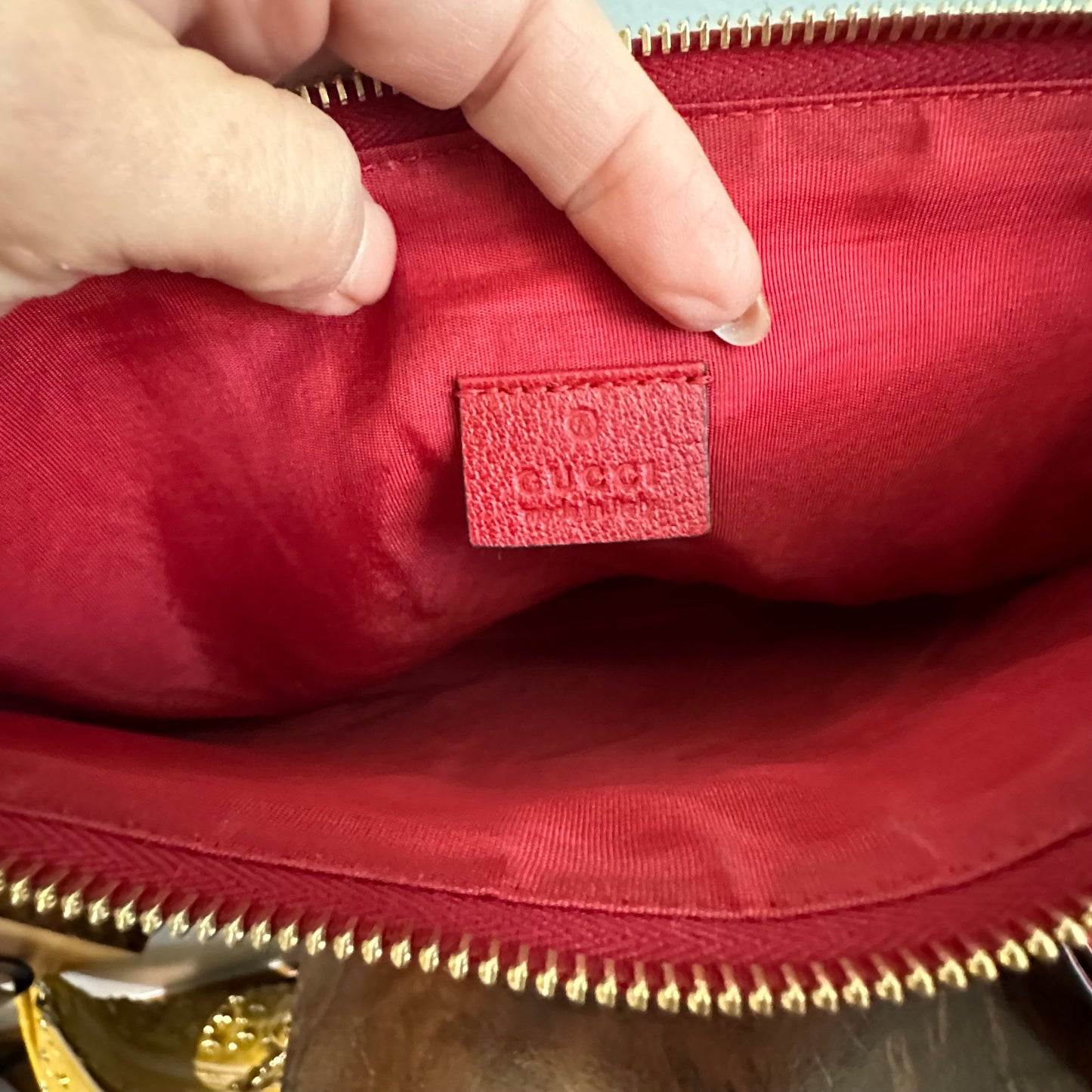 The Junco Crossbody - Red/White/Blue Orvis bags Gucci GG