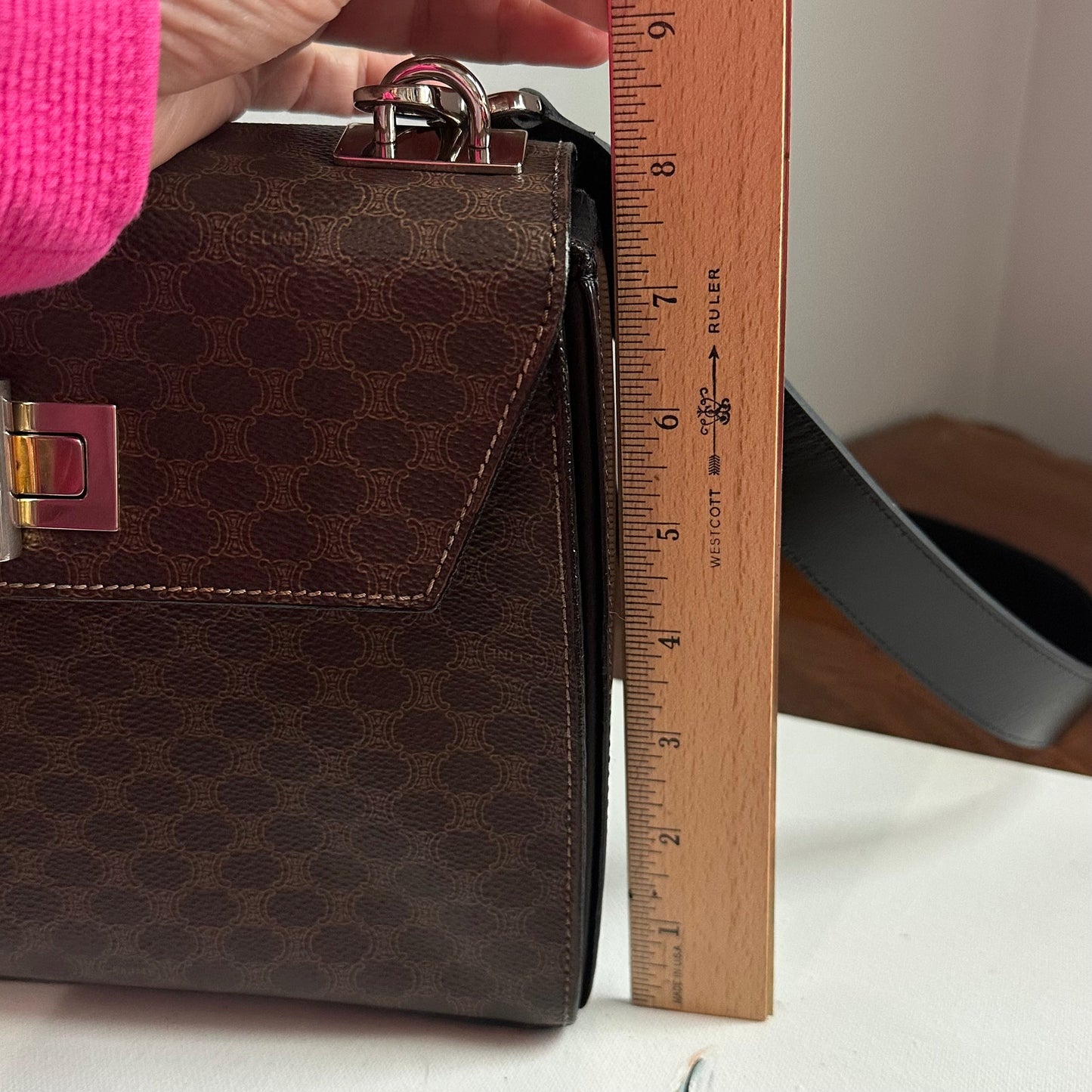 The Dove Crossbody Bag -Orvis bags CELINE in Macadam Pattern