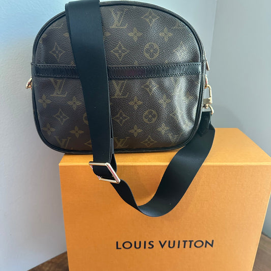 The Cockatiel Crossbody -Orvis bags LV Monogram in Black