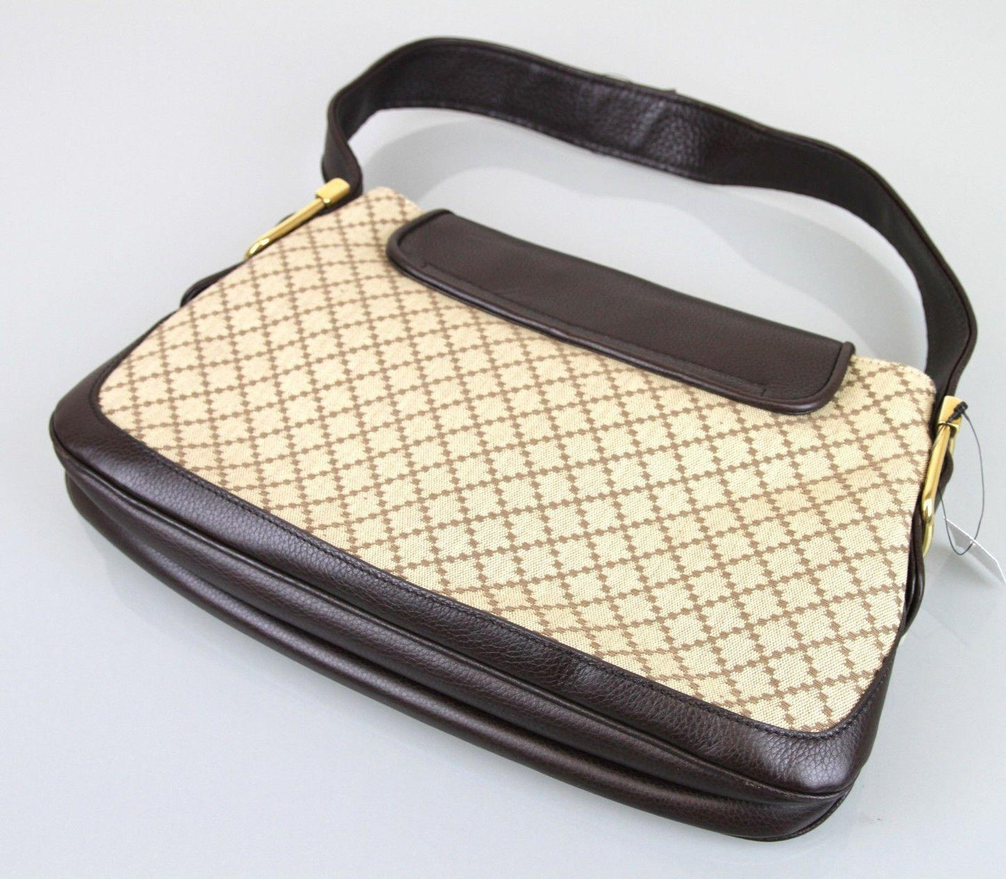 Gucci "1973" Diamante Canvas Tote Handbag Shoulder Bag - Final Call