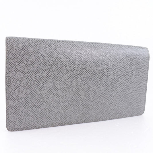 Louis Vuitton Brazza Grey Leather Wallet  ()