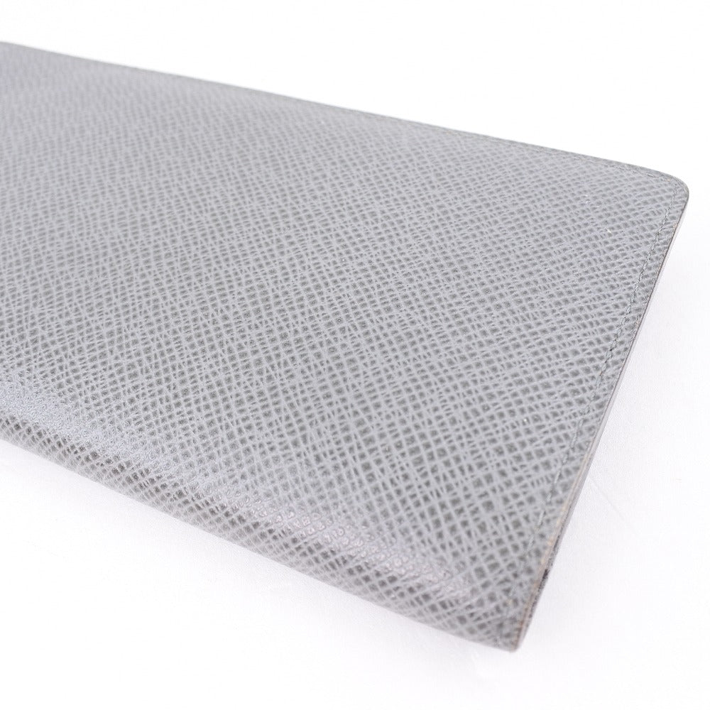 Louis Vuitton Brazza Grey Leather Wallet