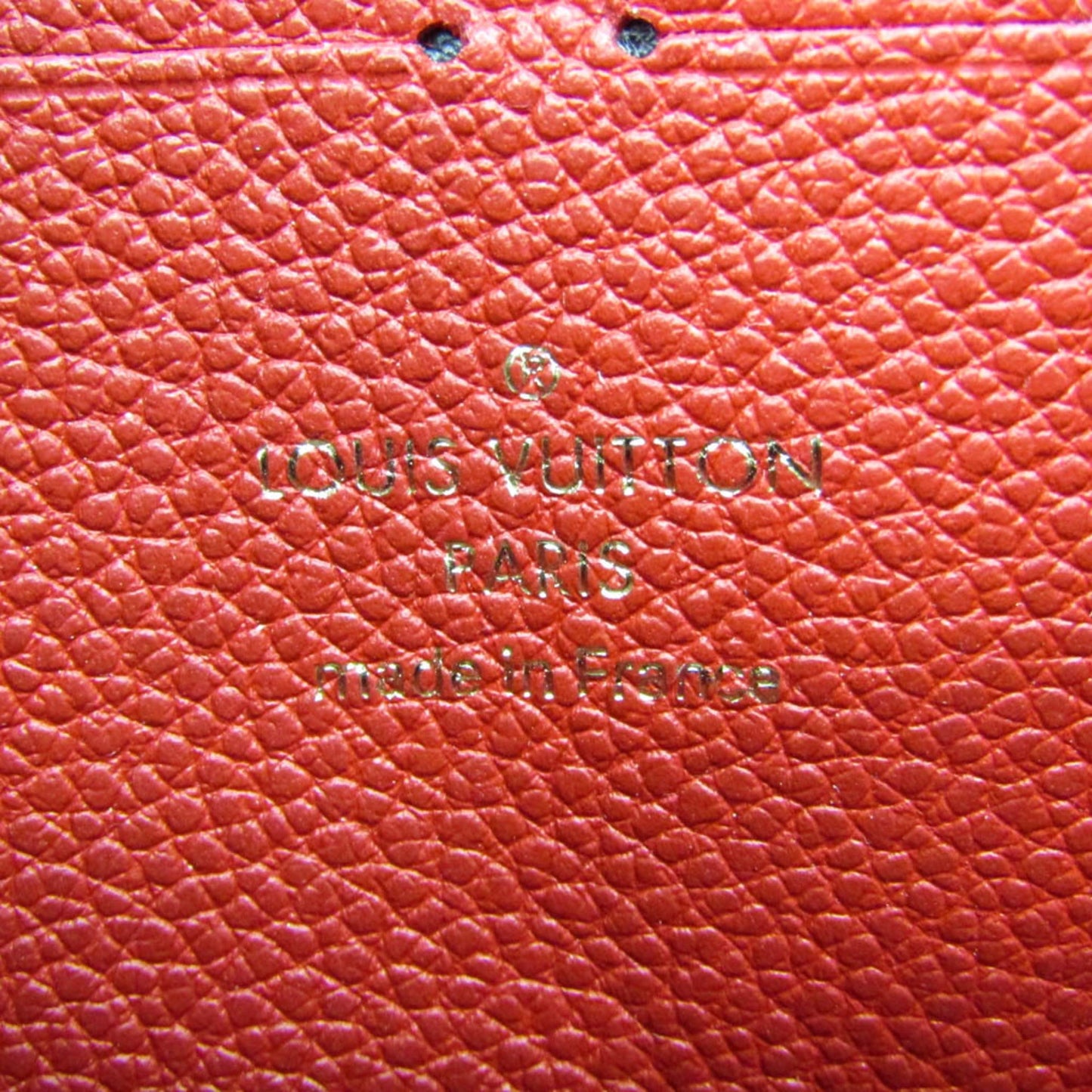 Louis Vuitton Zippy Wallet Red Canvas Wallet