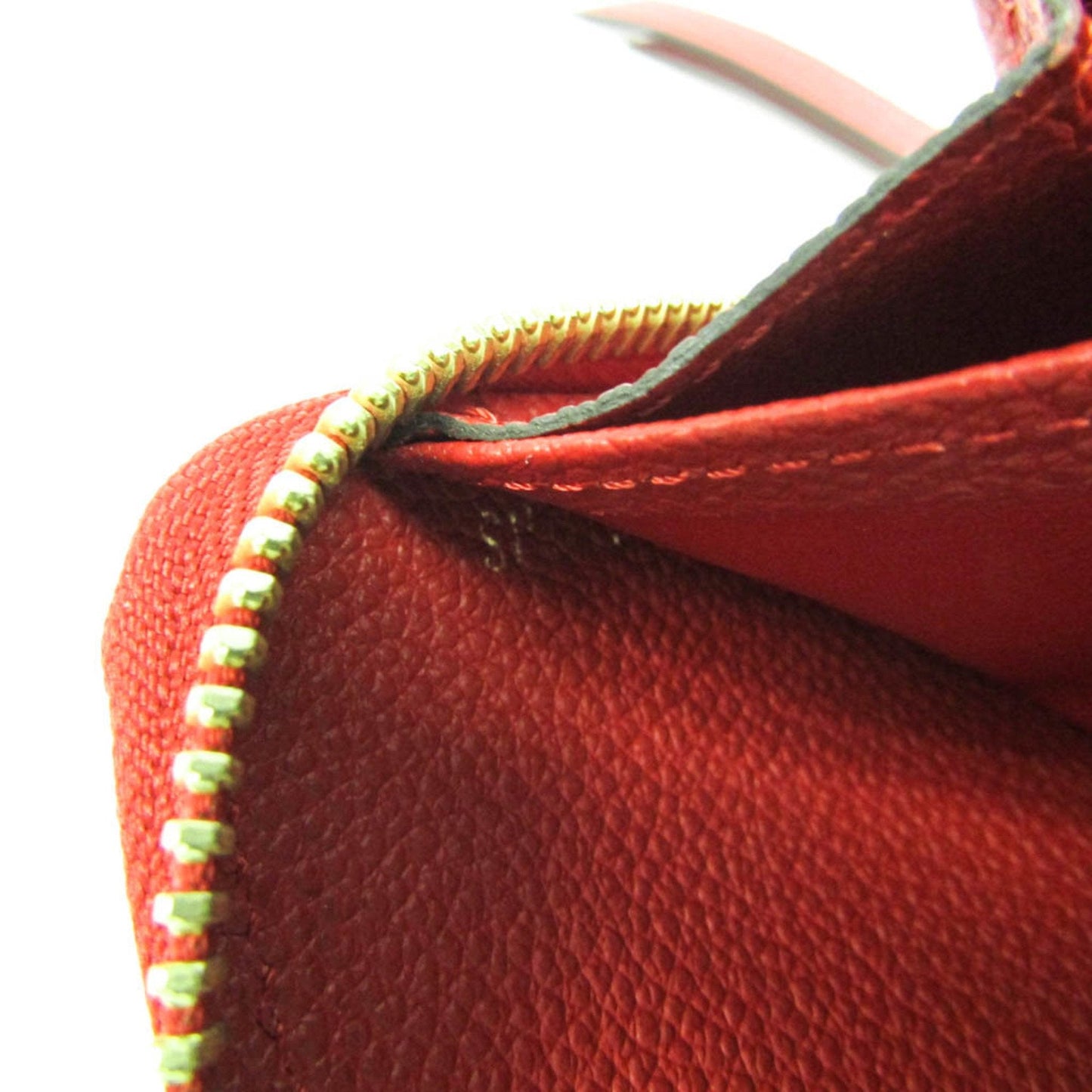 Louis Vuitton Zippy Wallet Red Canvas Wallet