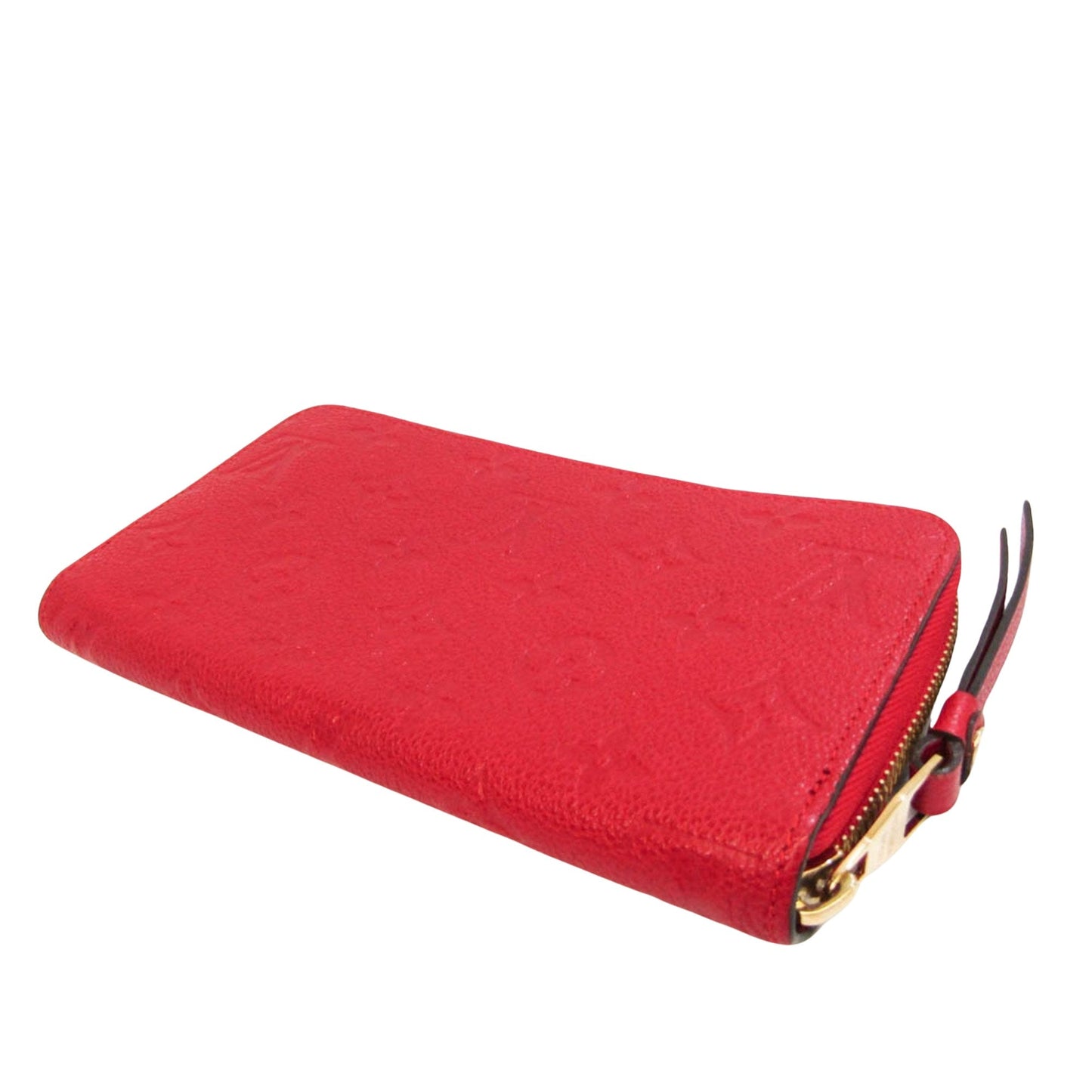 Louis Vuitton Zippy Wallet Red Canvas Wallet