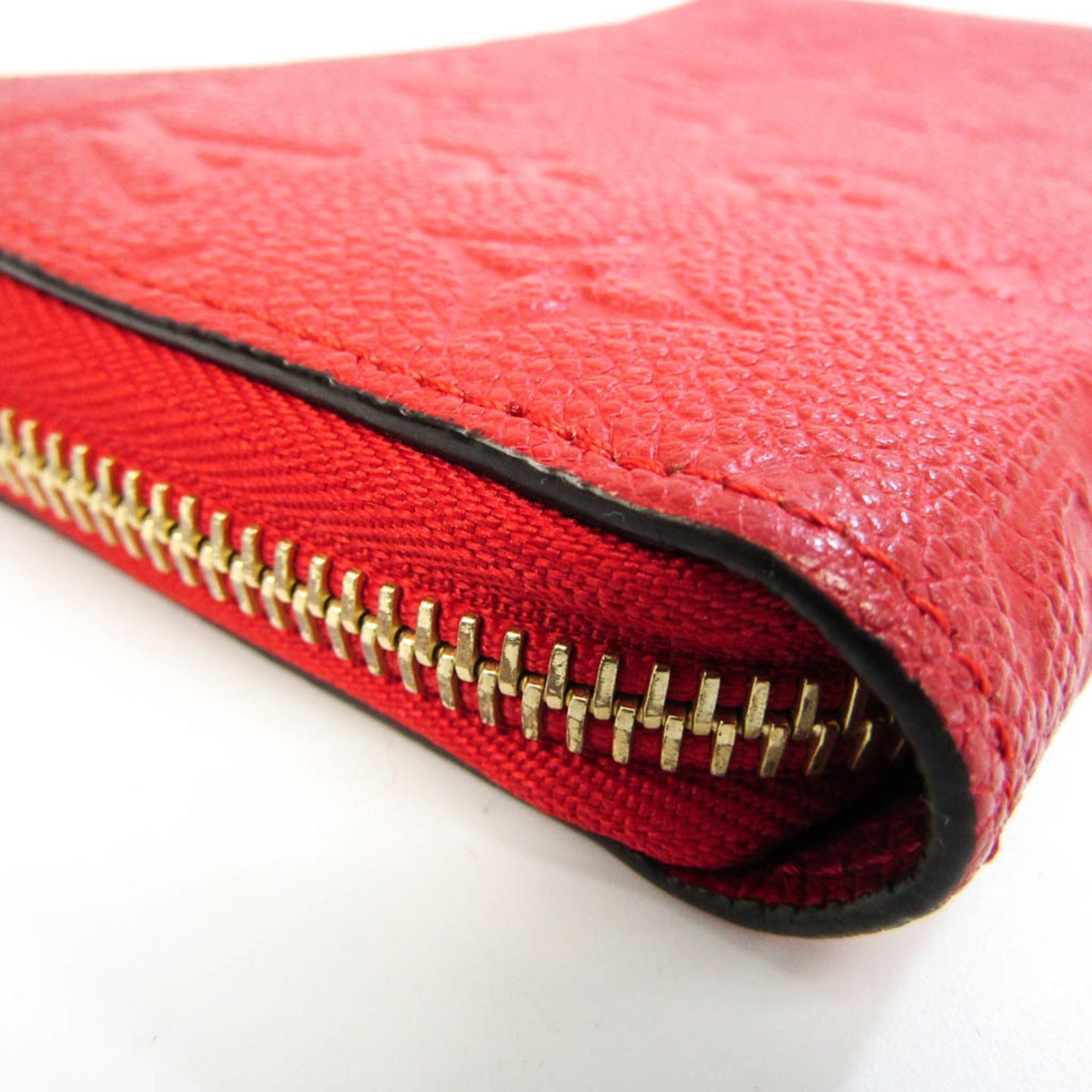 Louis Vuitton Zippy Wallet Red Canvas Wallet