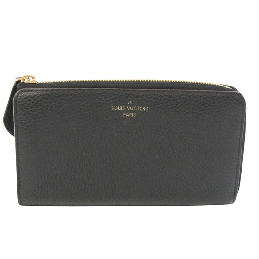 Louis Vuitton Portefeuille Comète Black Leather Wallet  ()