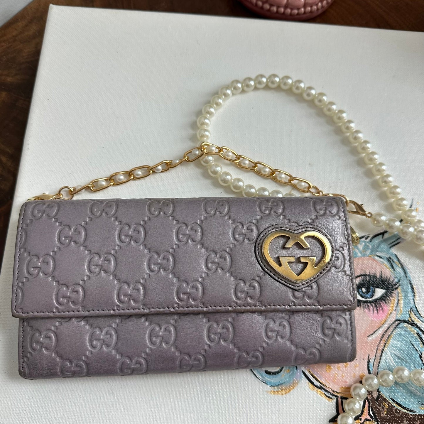 The Junco Wallet/Crossbody - Orvis bags GG in Pale Purple