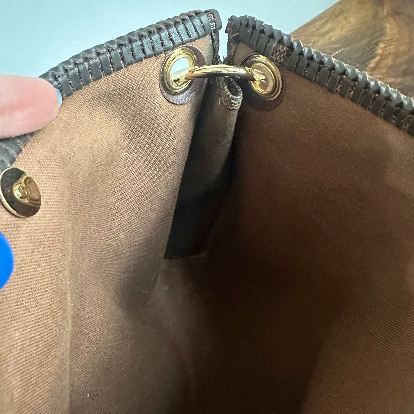The Swan Crossbody -Orvis bags Damier in Brown