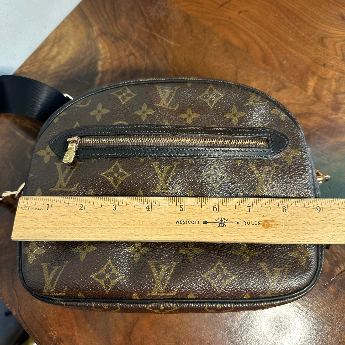 The Cockatiel Crossbody -Orvis bags LV Monogram in Black