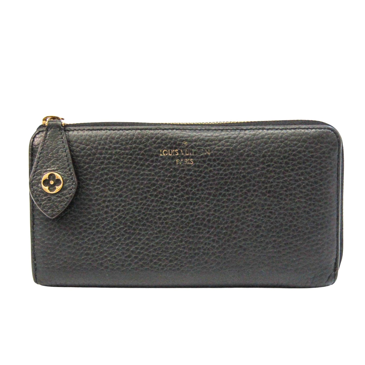 Louis Vuitton Portefeuille Comète Black Leather Wallet  ()