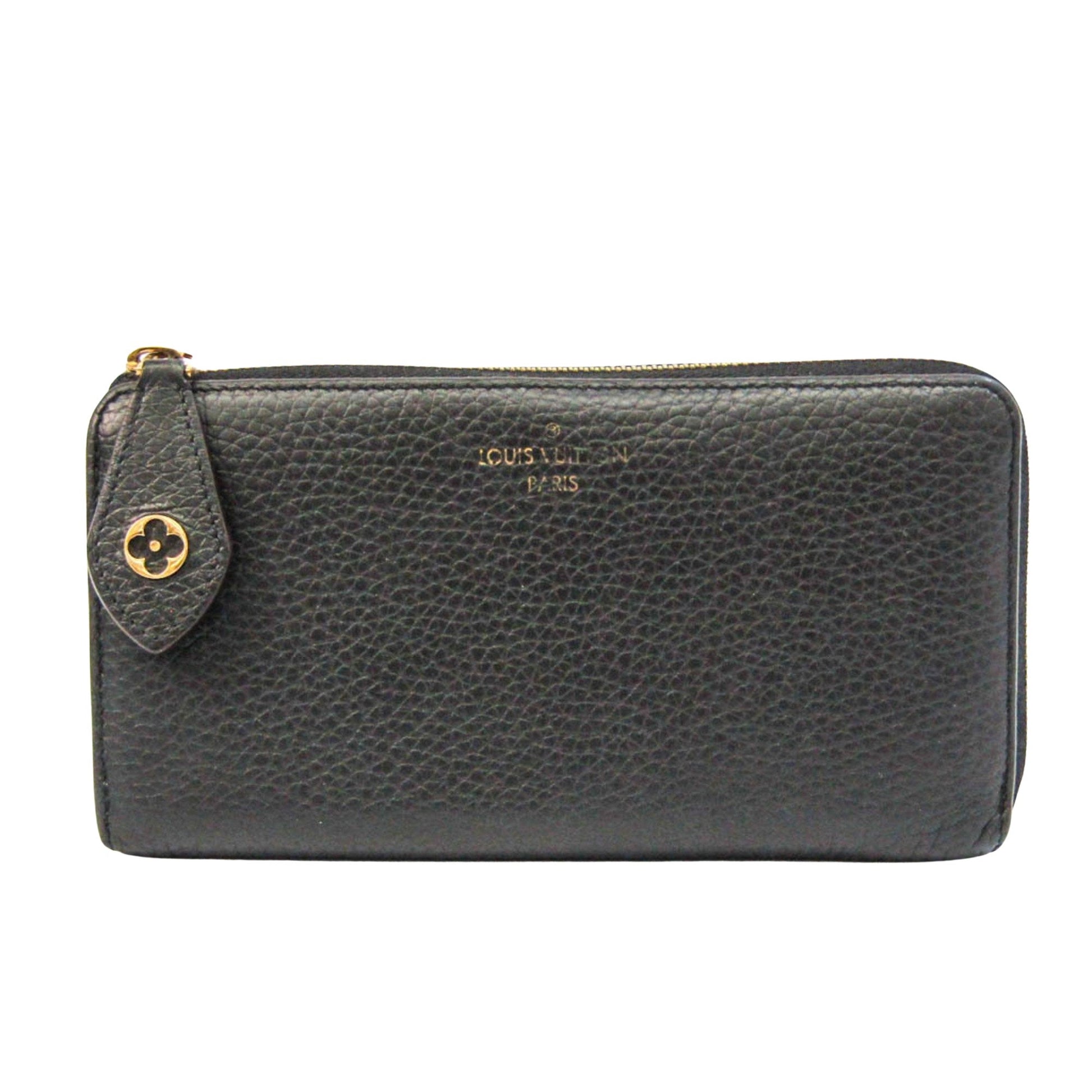 Louis Vuitton Portefeuille Comète Black Leather Wallet  ()