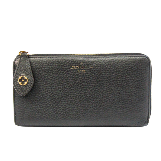 Louis Vuitton Portefeuille Comète Black Leather Wallet  ()