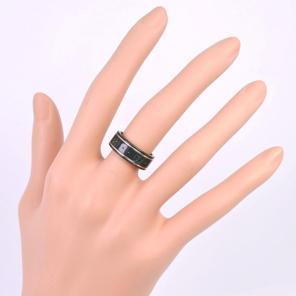 Gucci Icon Black Ceramic Ring Jewelry