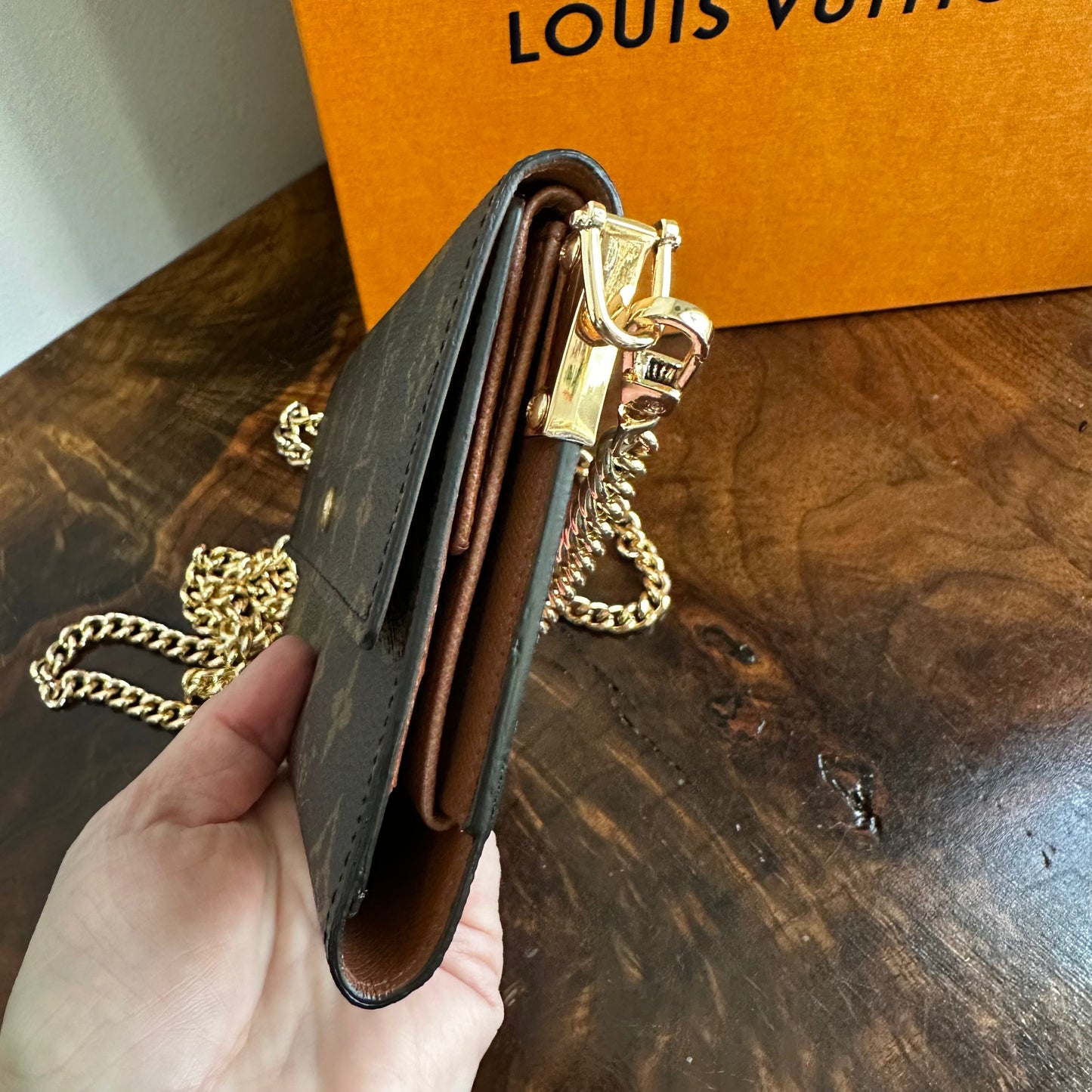 The Junco Wallet Crossbody -Orvis bags LV Monogram