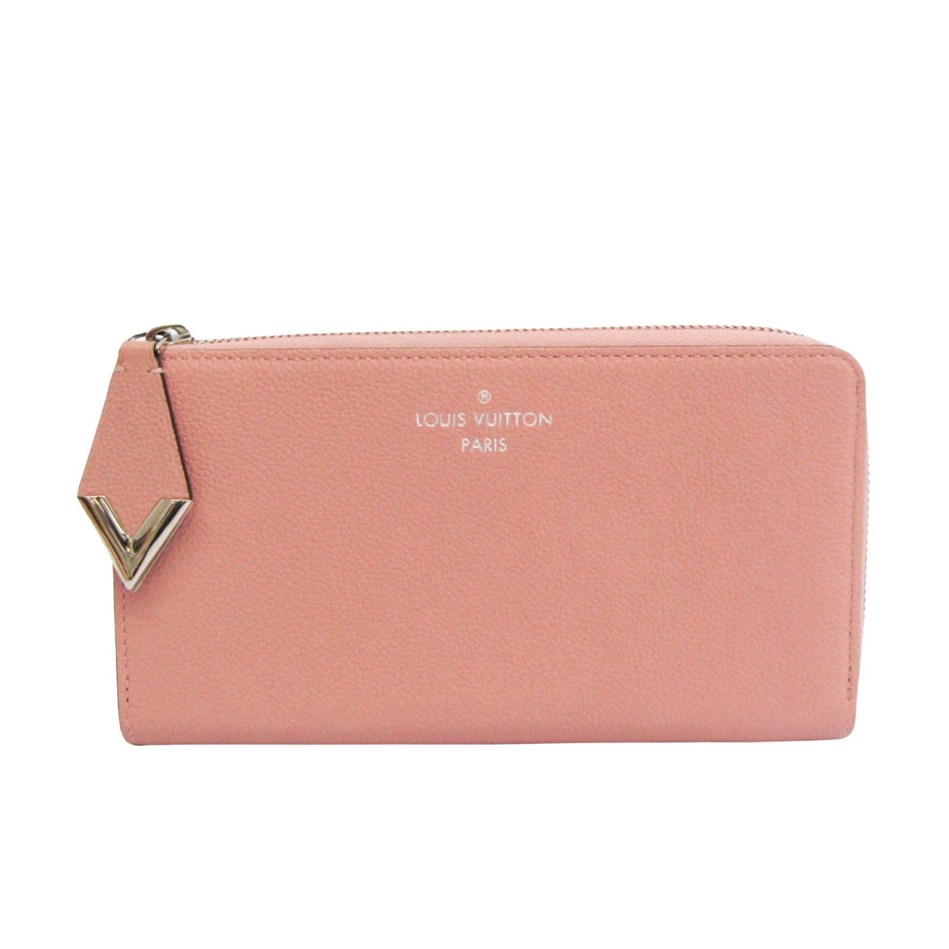 Louis Vuitton Comete Pink Leather Wallet  ()