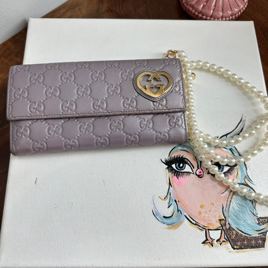 The Junco Wallet/Crossbody - Orvis bags GG in Pale Purple