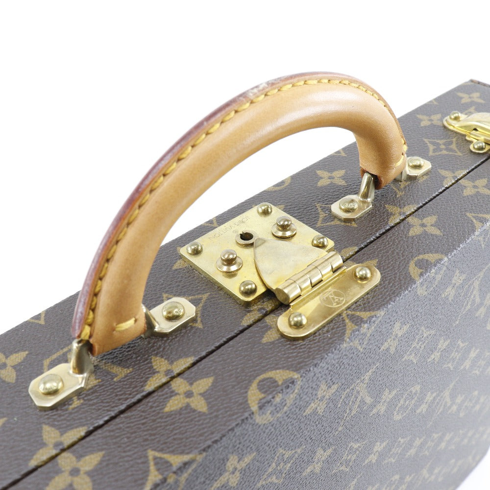 Louis Vuitton Brown Canvas Briefcase Bag