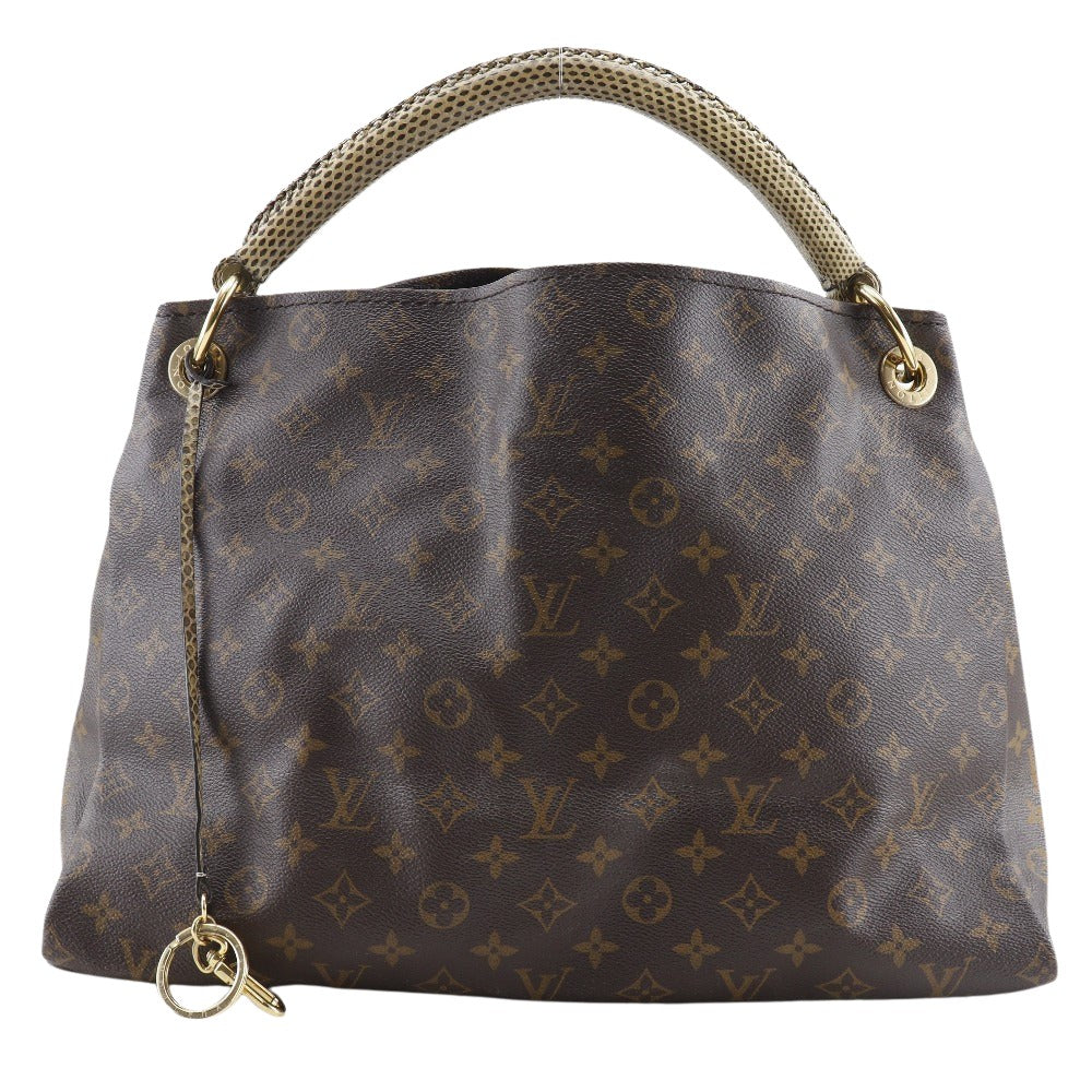 Louis Vuitton Artsy Brown Canvas Shoulder Bag ()