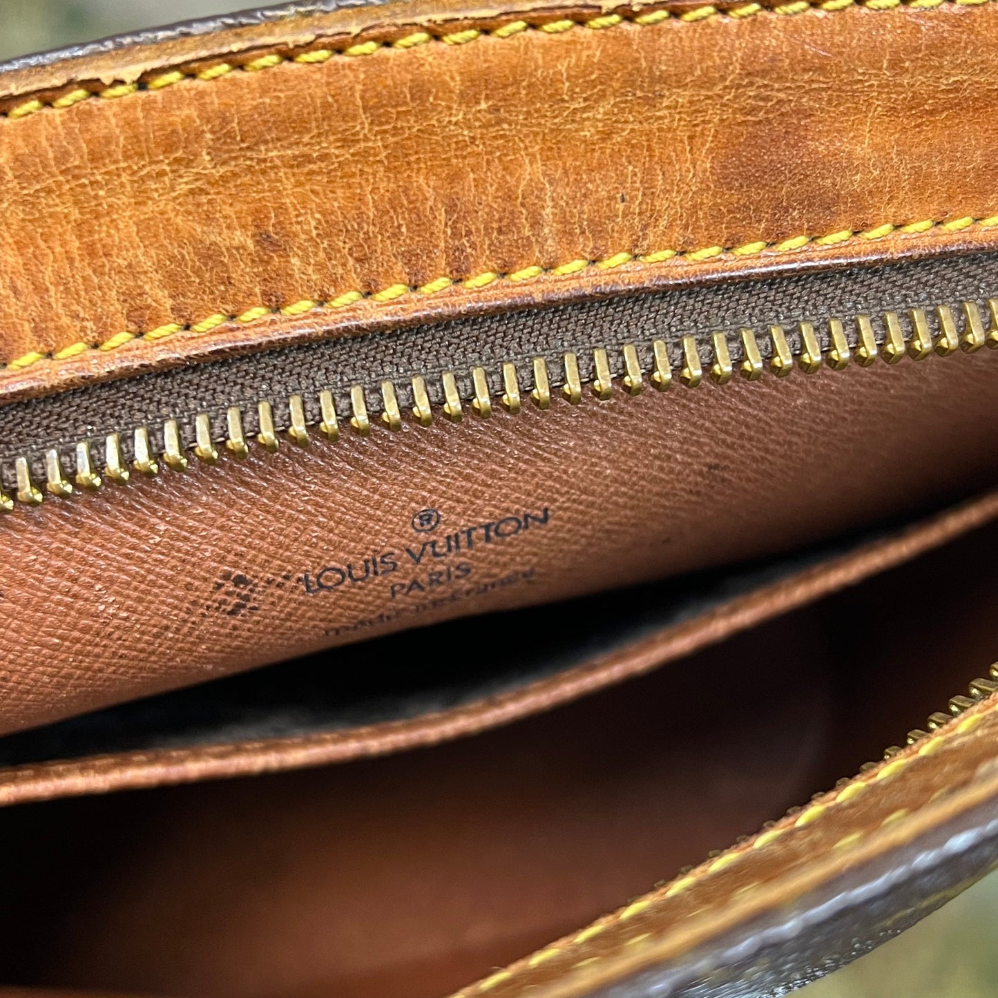 LOUIS VUITTON Drout Brown Monogram Canvas Crossbody TS3890