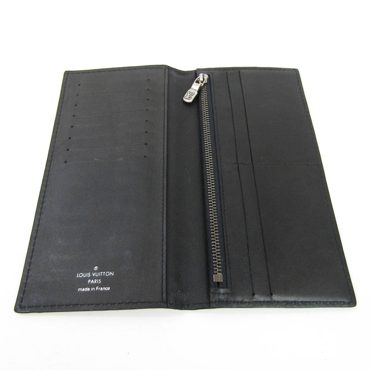 Louis Vuitton Portefeuille Long Navy Leather Wallet