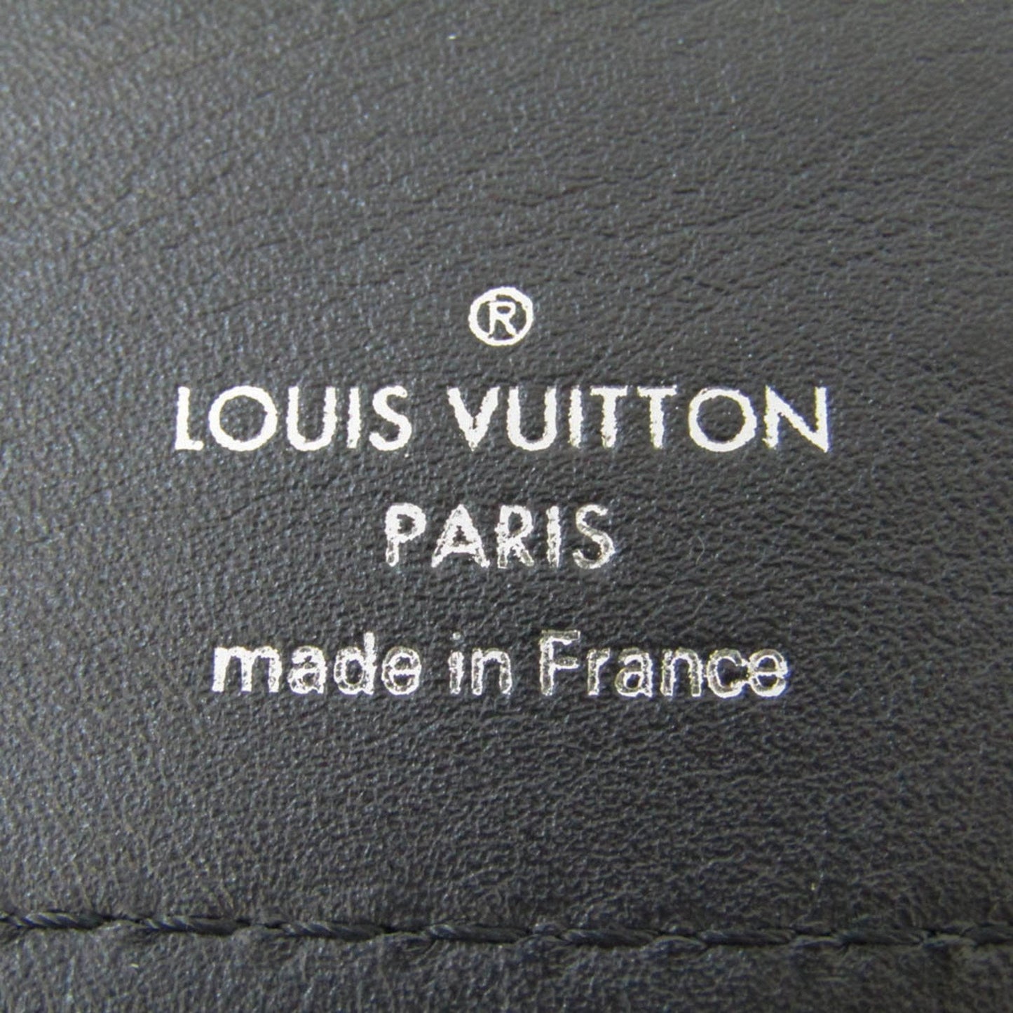 Louis Vuitton Portefeuille Long Navy Leather Wallet