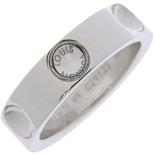Louis Vuitton Empreinte Silver White Gold Ring Jewelry ()