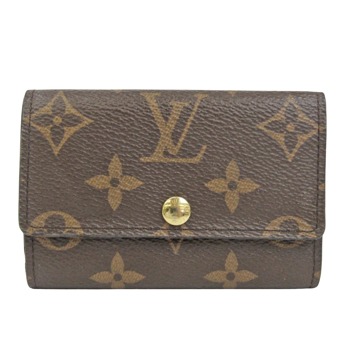 Louis Vuitton Multiclés Brown Canvas Wallet  ()