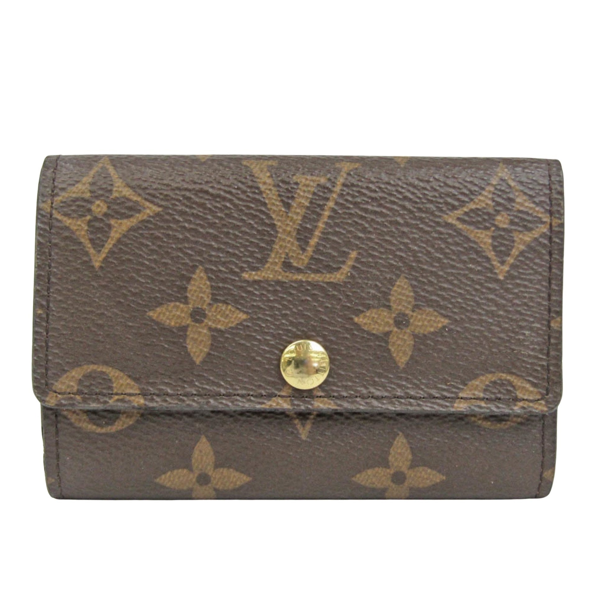 Louis Vuitton Multiclés Brown Canvas Wallet  ()