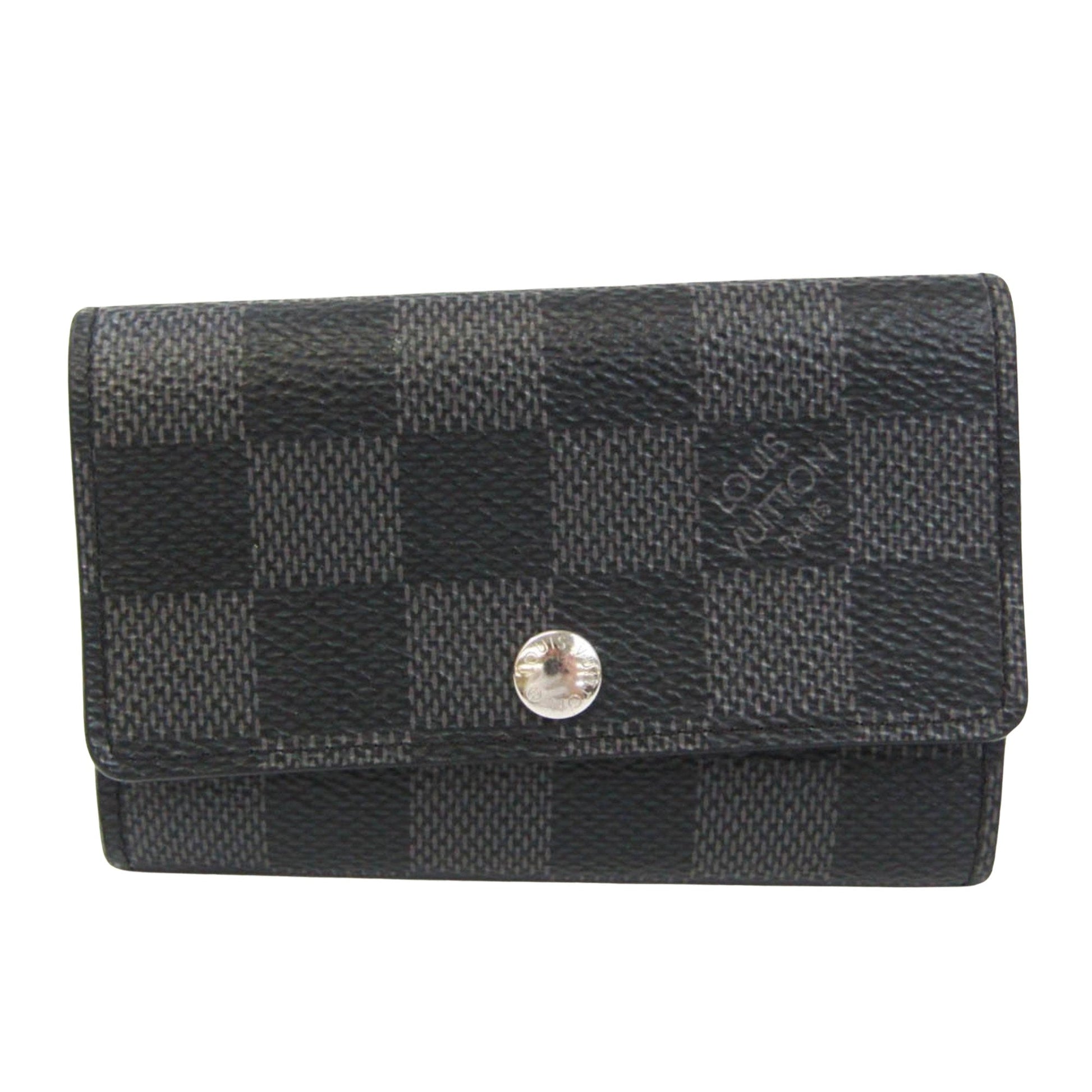 Louis Vuitton Multiclés Grey Canvas Wallet  ()